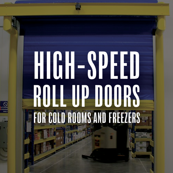 高速卷帘门用于冷藏室和冷冻室